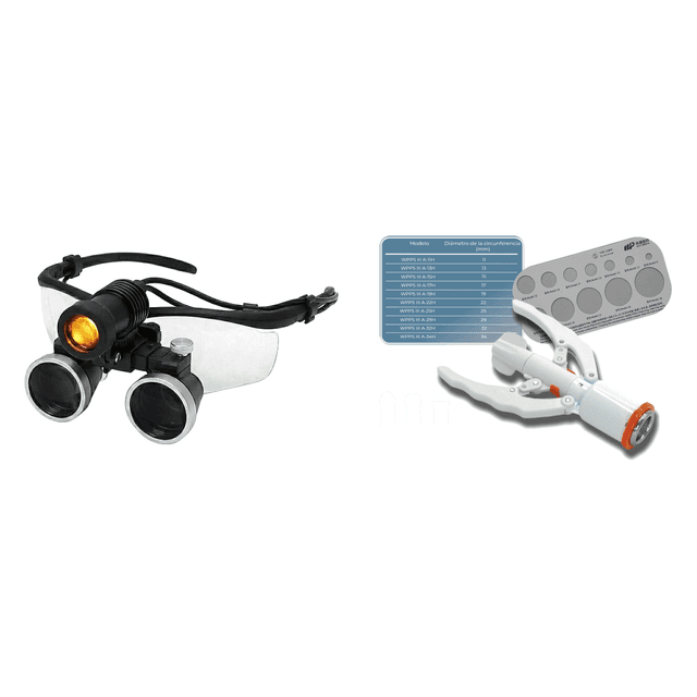 Kit Frontoluz A-3 + Engrapadora de circuncisión
